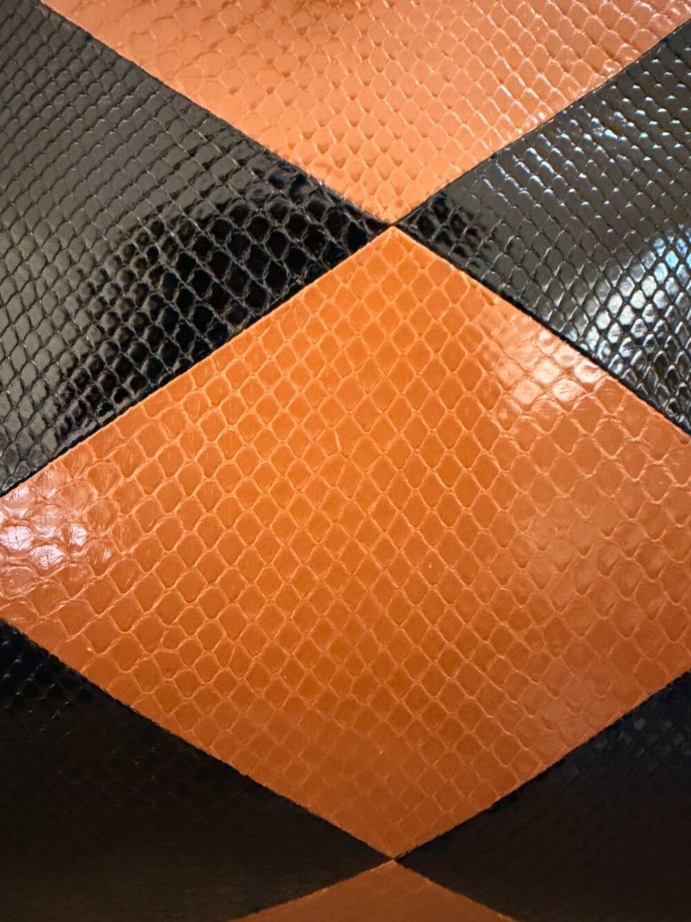 ZUMI SNAKESKIN MEDIUM TOP HANDLE BAG - Picture 9 of 10